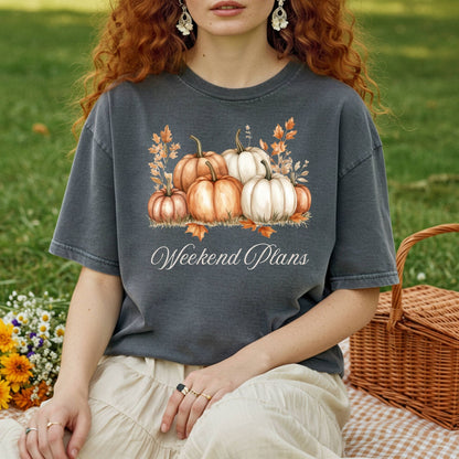Weekend Plans Pumpkin Patch T-Shirt