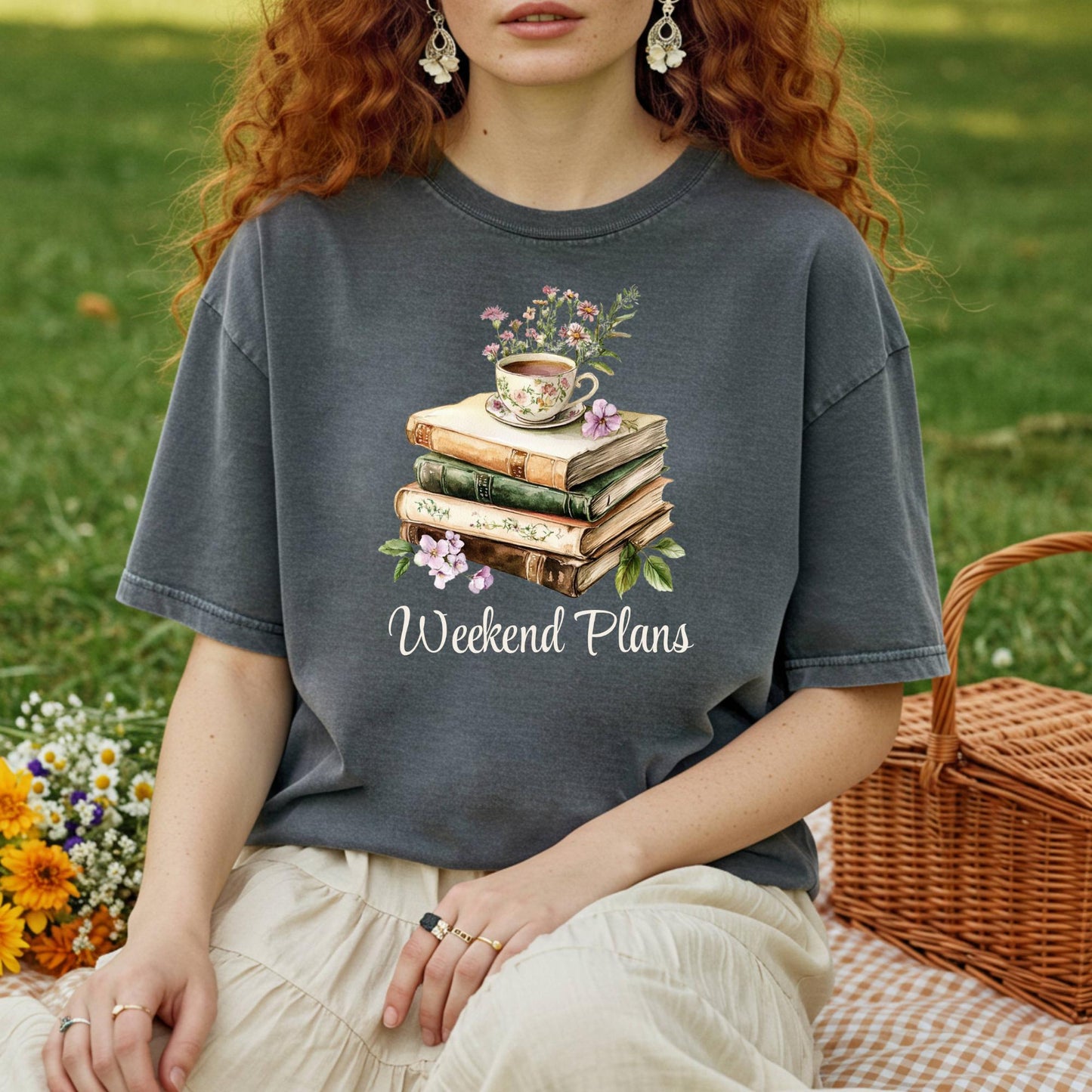 Weekend Plans (Reading) T-Shirt