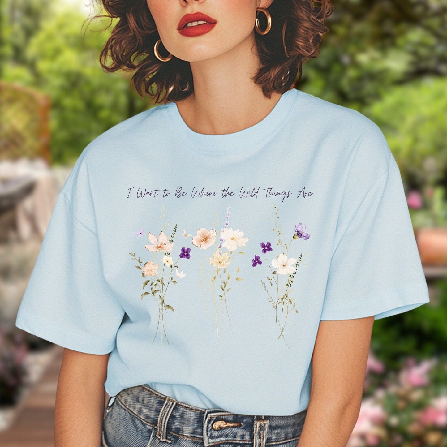 Wild Petal Threads T-Shirt Where the Wild Things Are T-Shirt