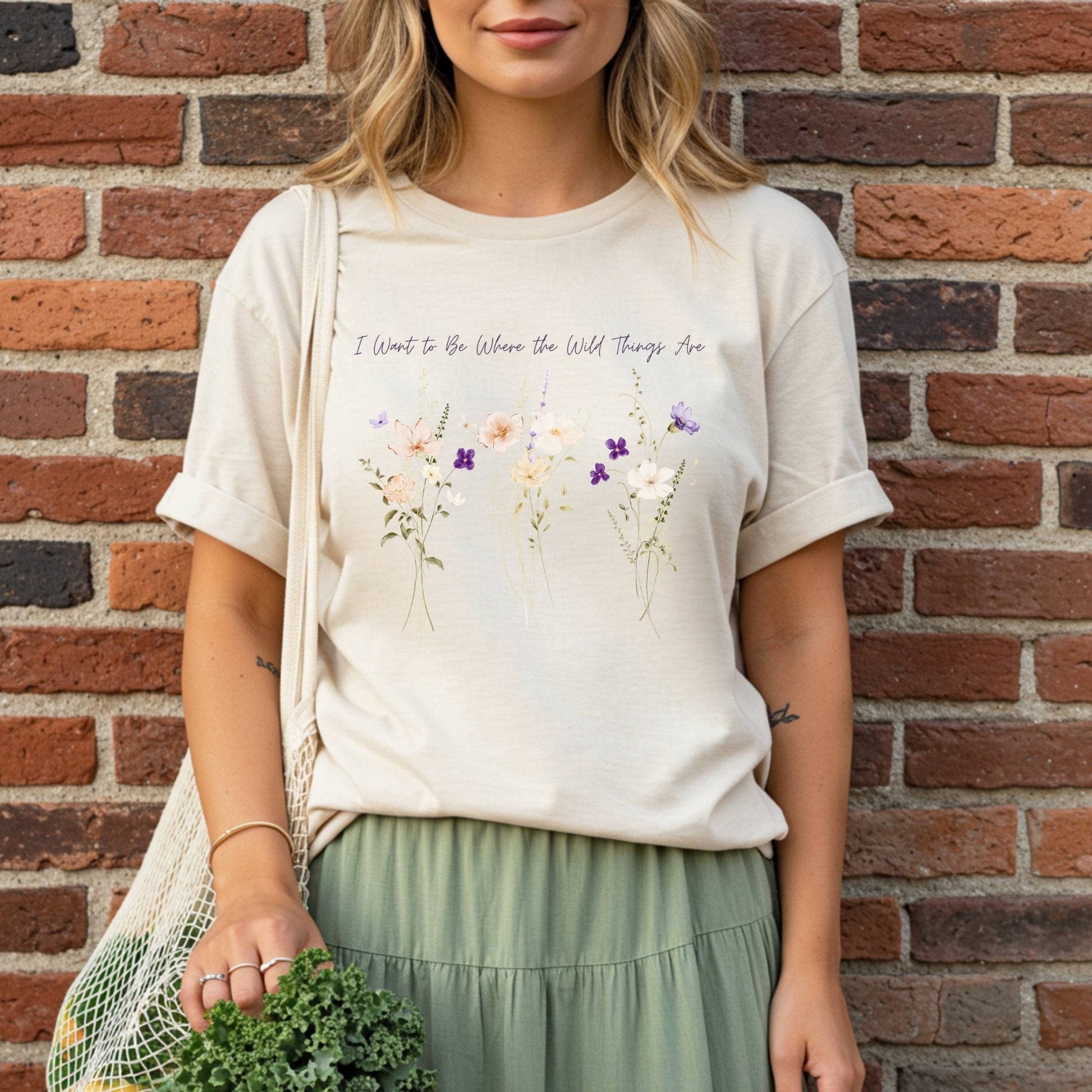 Wild Petal Threads T-Shirt Where the Wild Things Are T-Shirt