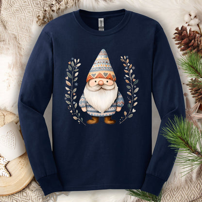 Whimsical Woodland Gnome Long Sleeve Tee