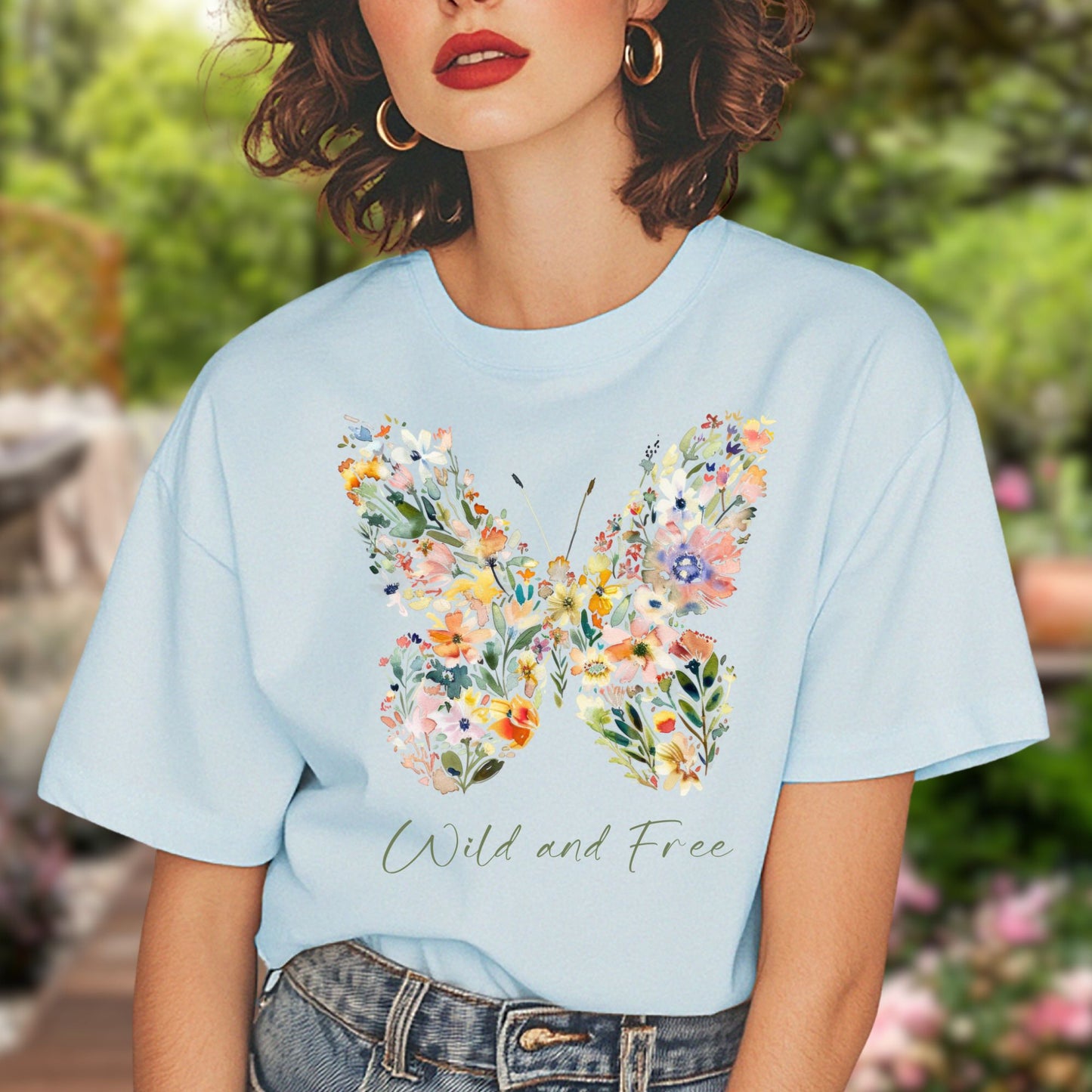 Wild & Free Butterfly T-Shirt