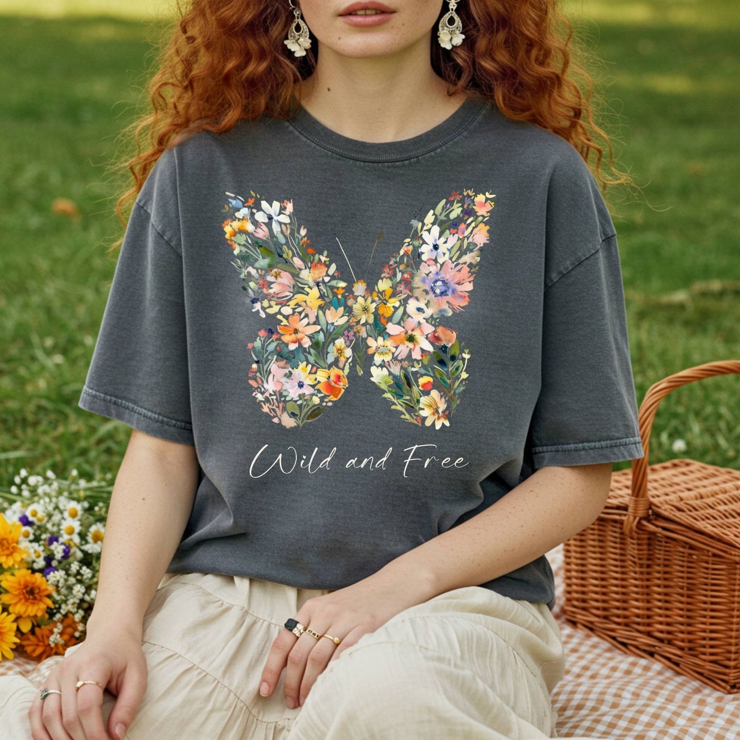 Wild & Free Butterfly T-Shirt