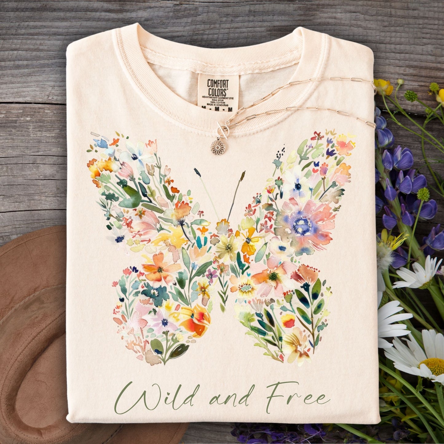 Wild & Free Butterfly T-Shirt