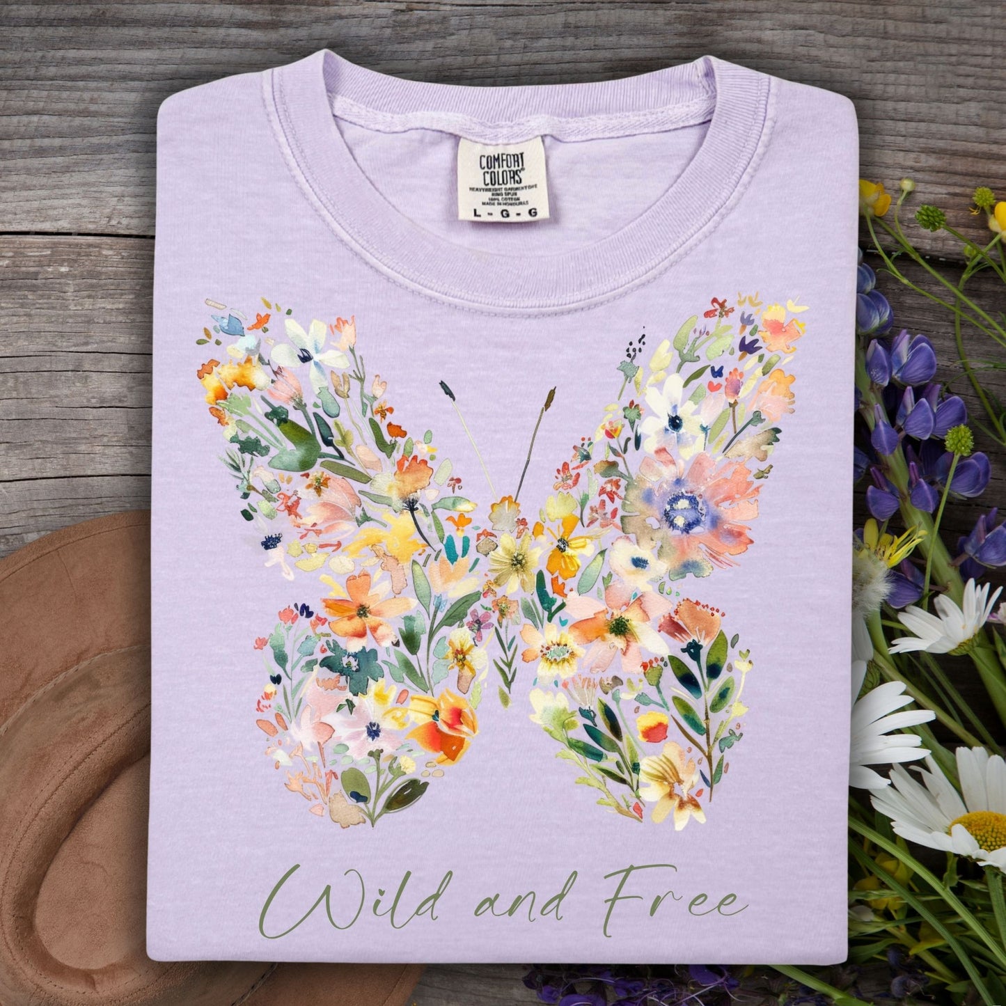 Wild & Free Butterfly T-Shirt