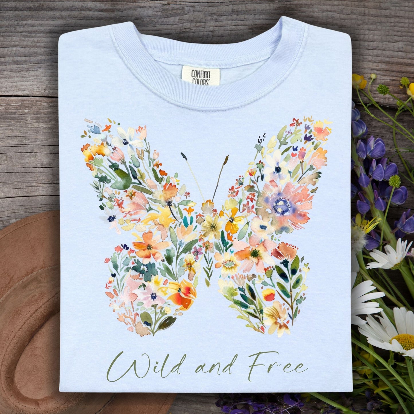 Wild & Free Butterfly T-Shirt