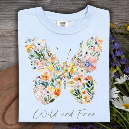 Wild & Free Butterfly T-Shirt
