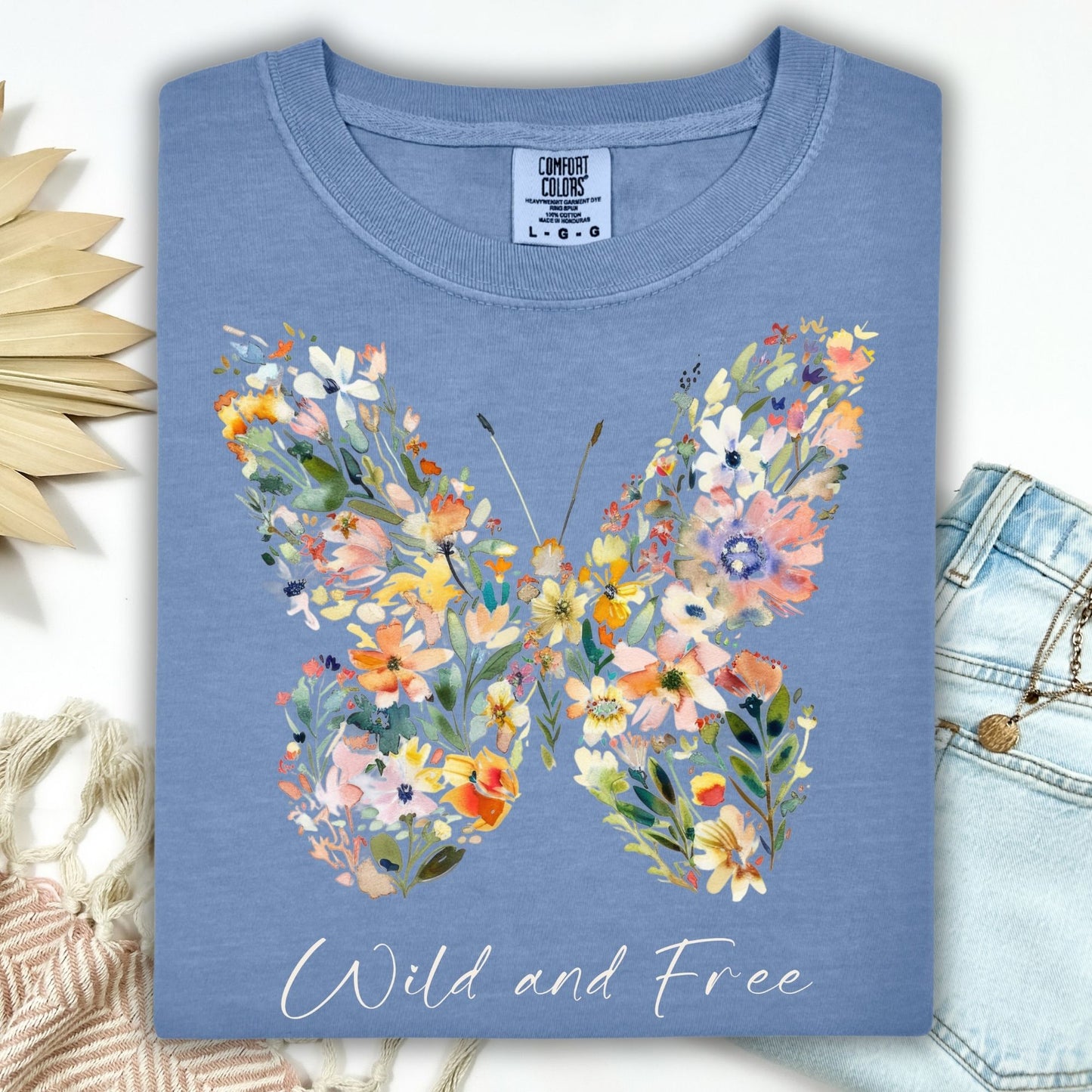 Wild & Free Butterfly T-Shirt