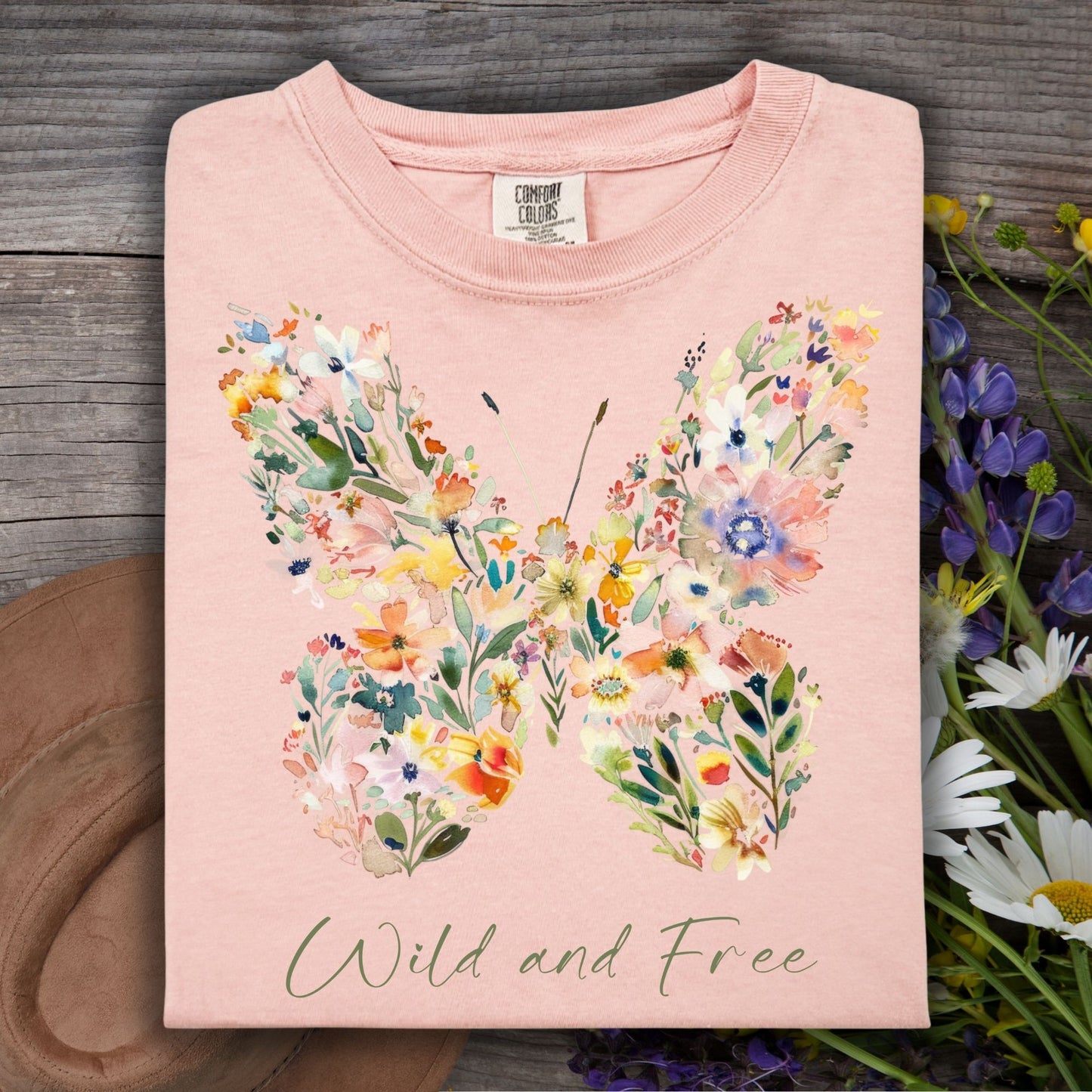 Wild & Free Butterfly T-Shirt