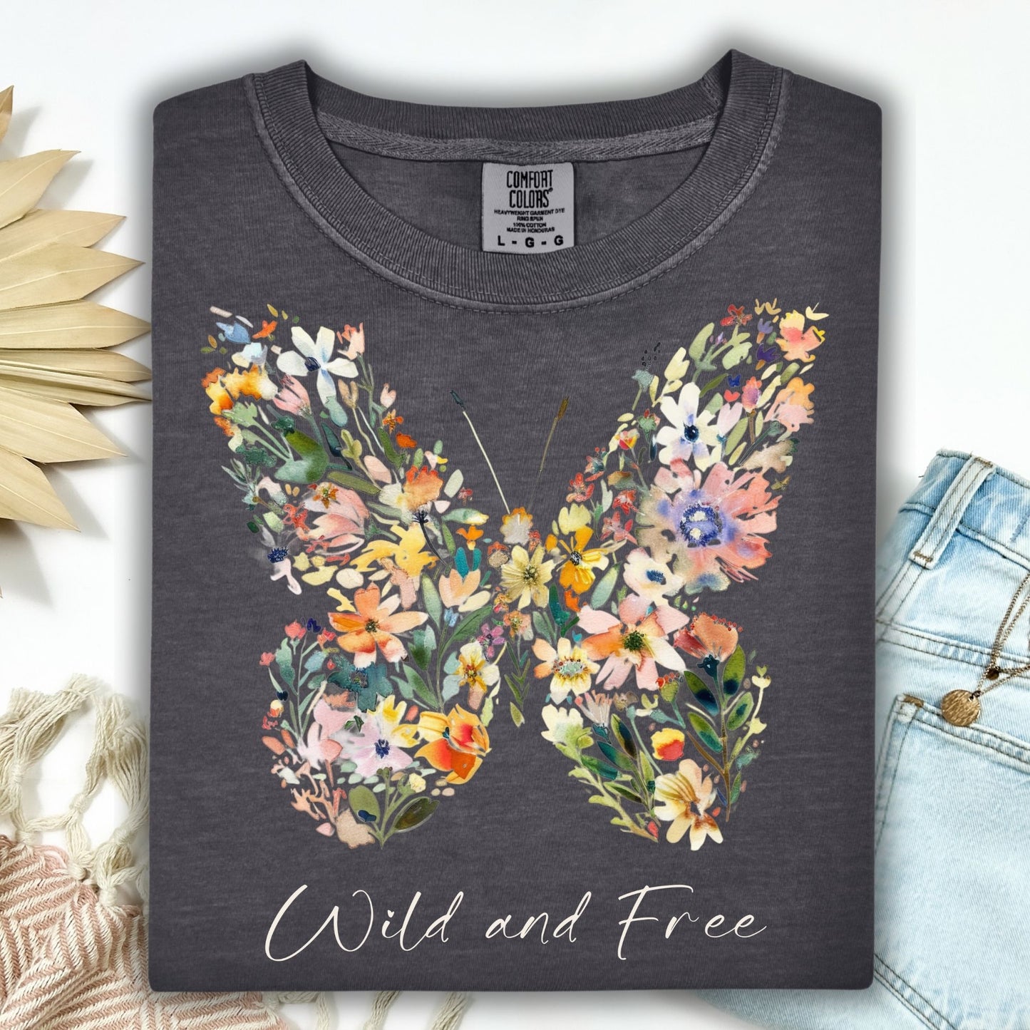 Wild & Free Butterfly T-Shirt