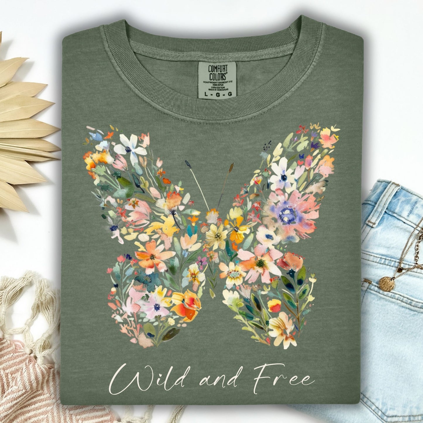Wild & Free Butterfly T-Shirt