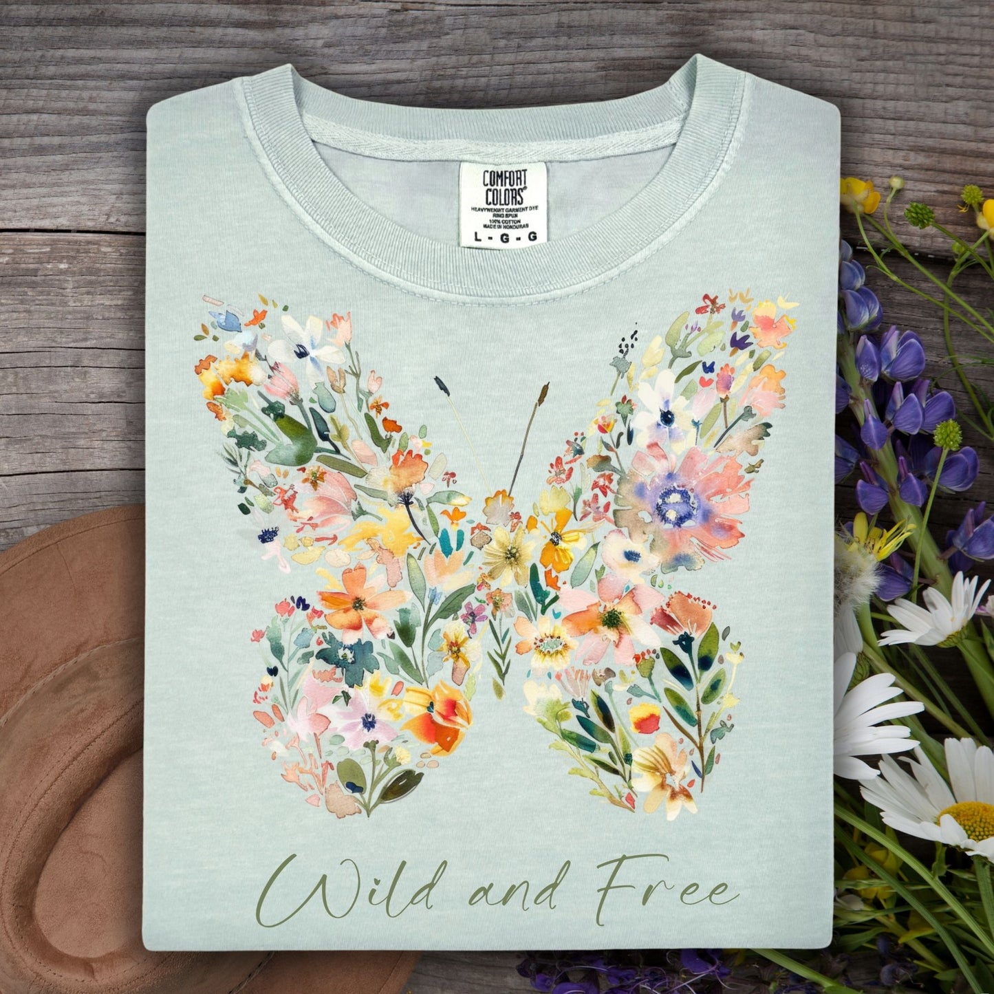 Wild & Free Butterfly T-Shirt