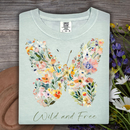 Wild & Free Butterfly T-Shirt