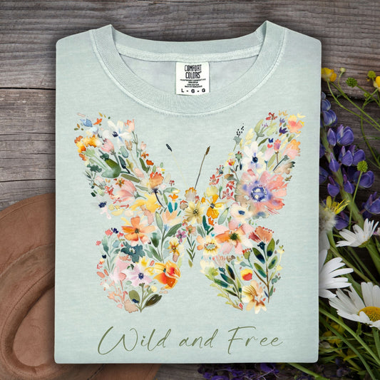 Wild & Free Butterfly T-Shirt