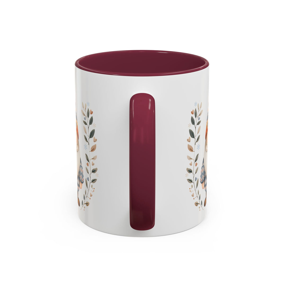 Winter Fair Isle Gnome Mug (11/15oz)