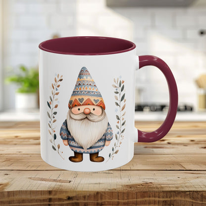 Winter Fair Isle Gnome Mug (11/15oz)