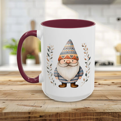 Winter Fair Isle Gnome Mug (11/15oz)