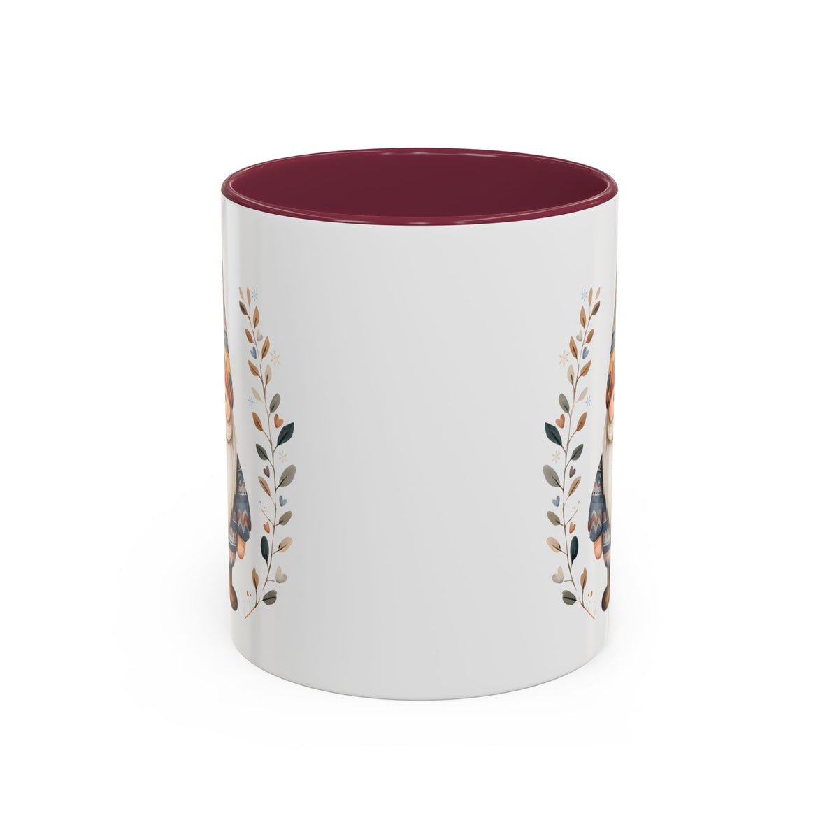Winter Fair Isle Gnome Mug (11/15oz)