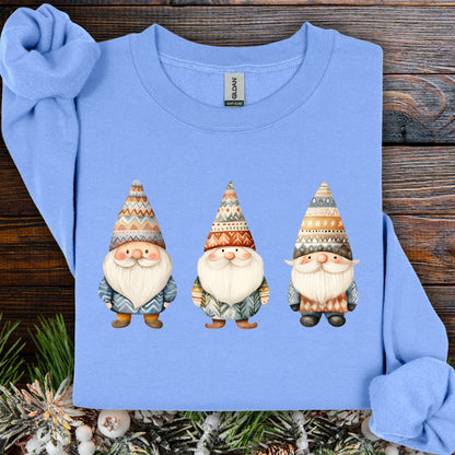 Winter Fair Isle Gnomes Sweatshirt