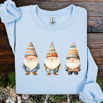 Winter Fair Isle Gnomes Sweatshirt