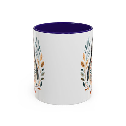 Winter Folk Art Penguin Mug (11/15 oz)