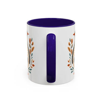 Winter Folk Art Penguin Mug (11/15 oz)