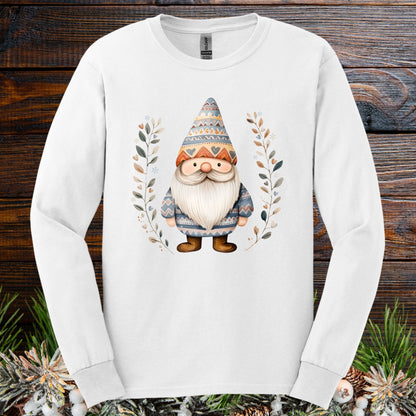 Winter Gnome Fair Isle Long Sleeve Tee