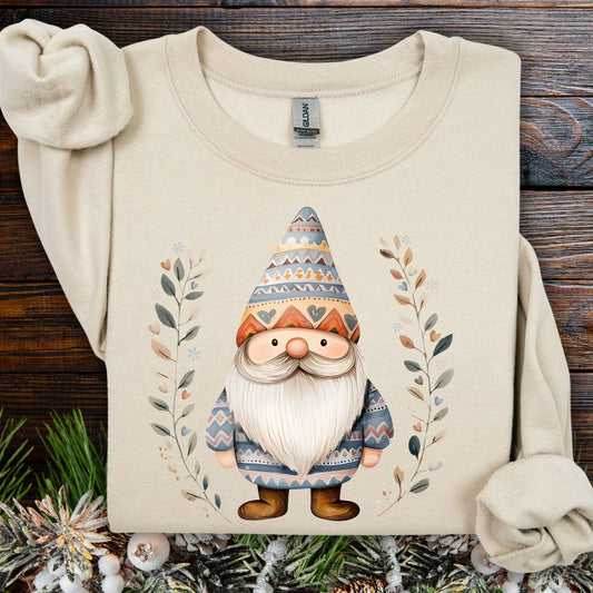 Winter Gnome Fair Isle Sweatshirt