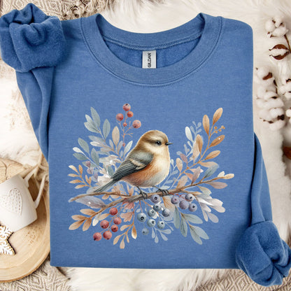 Winter Sparrow Nordic Sweatshirt