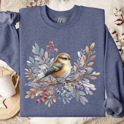 Winter Sparrow Nordic Sweatshirt