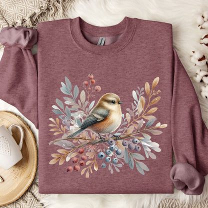 Winter Sparrow Nordic Sweatshirt