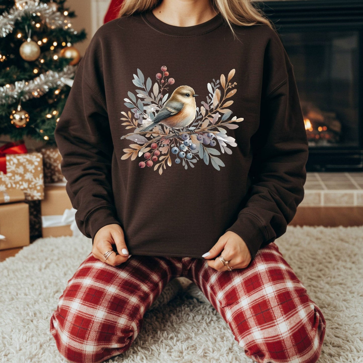 Winter Sparrow Sweatshirt