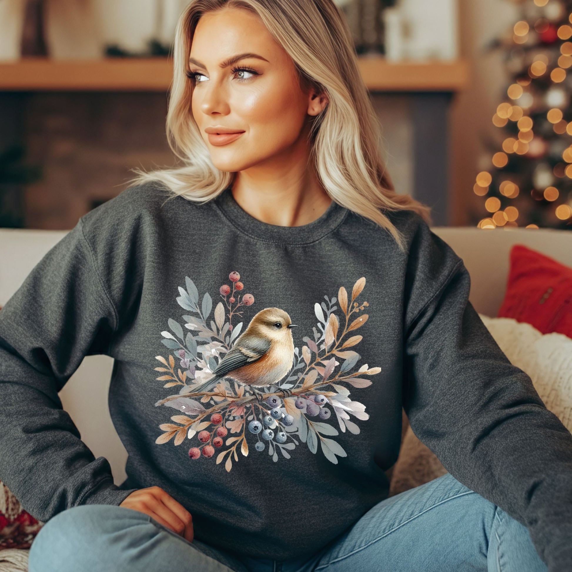 Winter Sparrow Sweatshirt