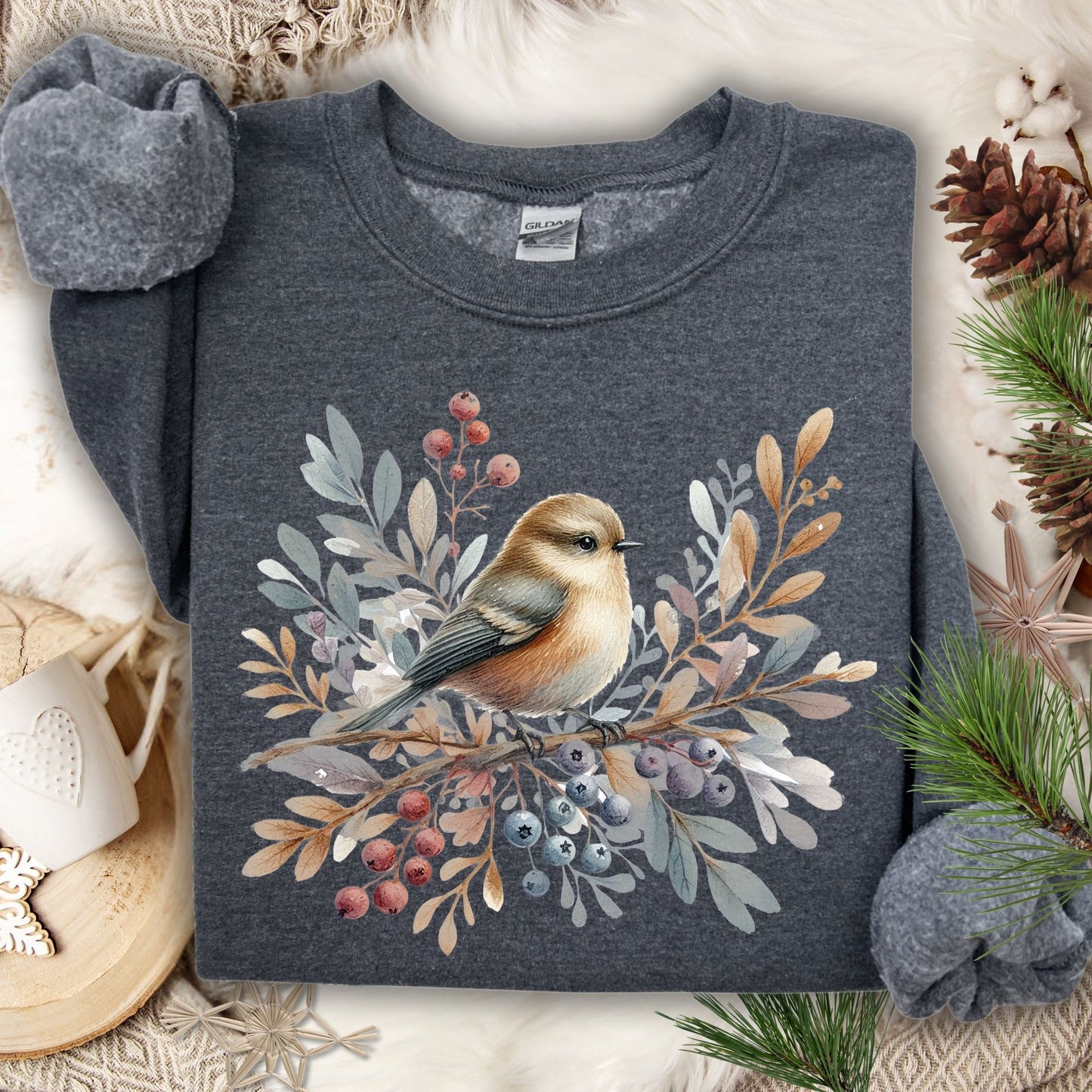 Winter Sparrow Sweatshirt
