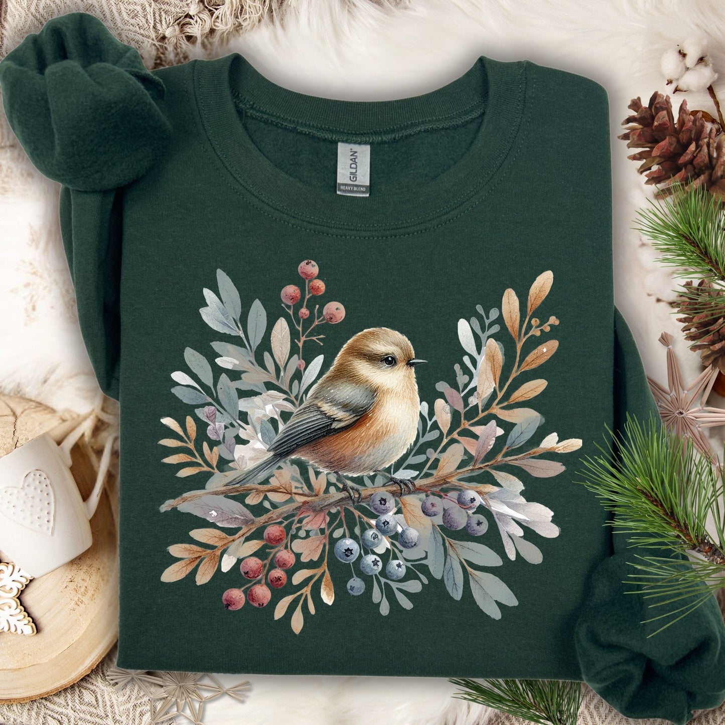 Winter Sparrow Sweatshirt