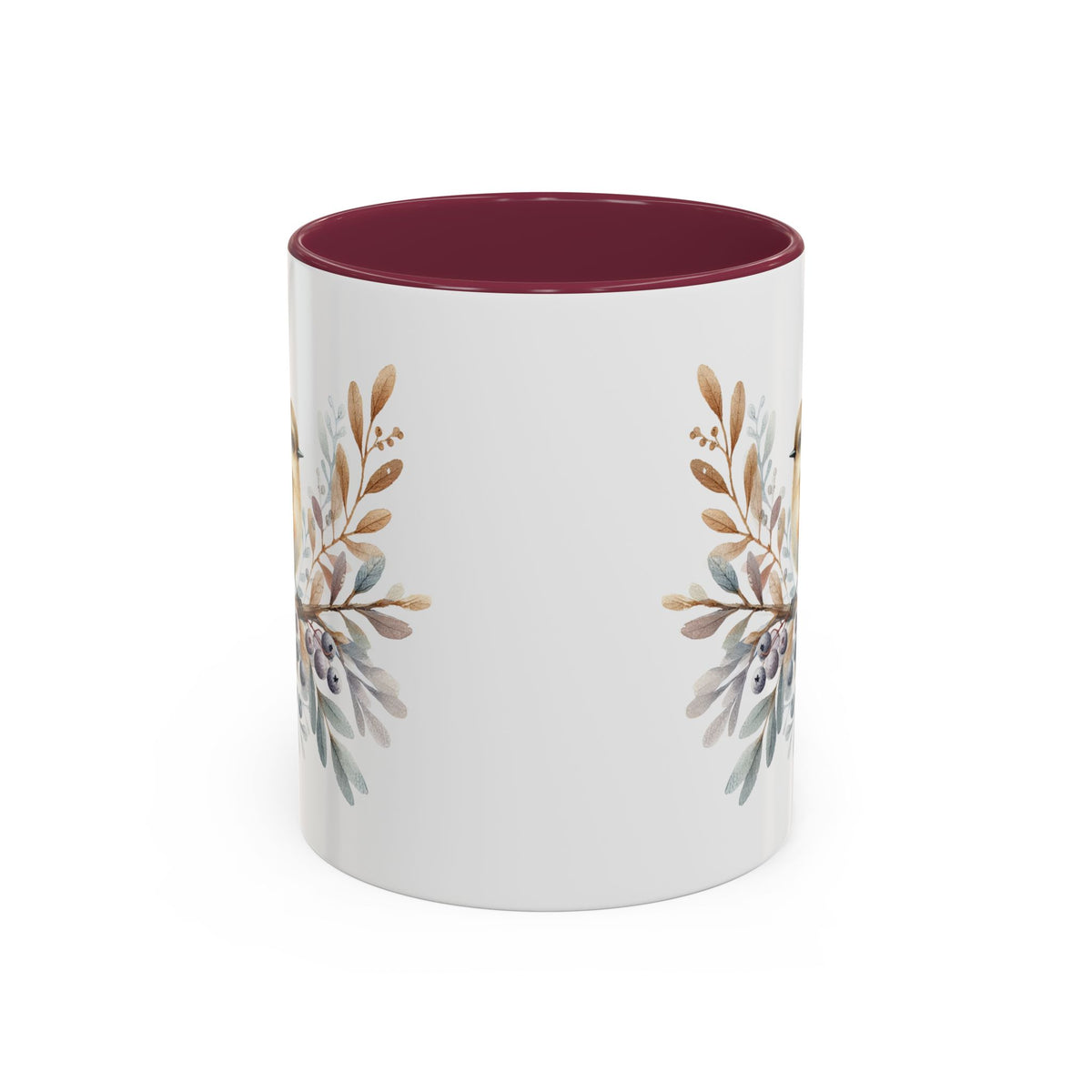 Winter Sparrow Watercolor Mug (11/15oz)
