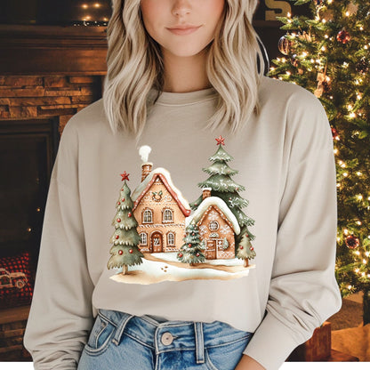 Winter Wonderland Gingerbread Long Sleeve Tee