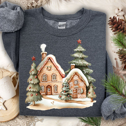 Winter Wonderland Gingerbread Sweatshirt