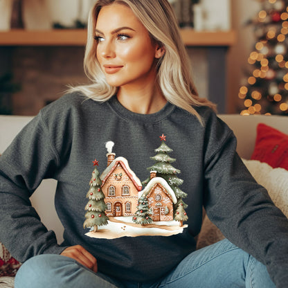 Winter Wonderland Gingerbread Sweatshirt