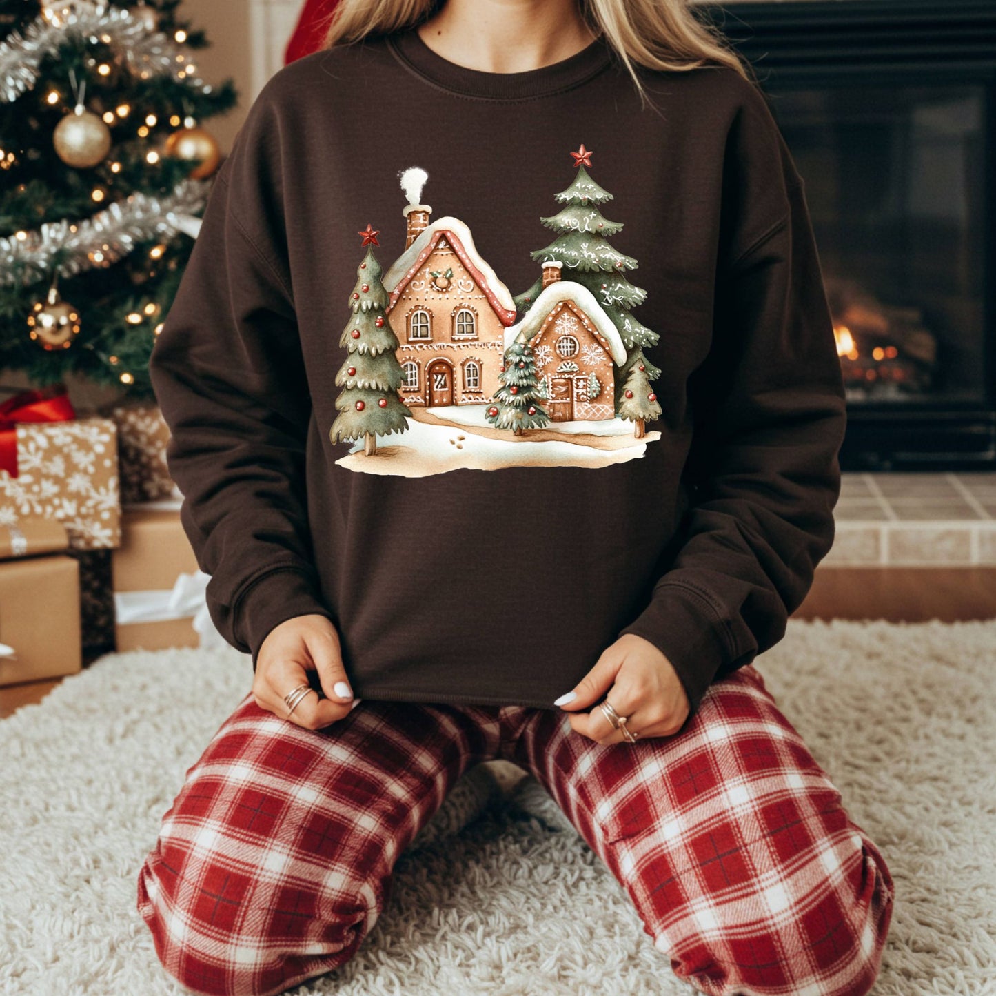 Winter Wonderland Gingerbread Sweatshirt