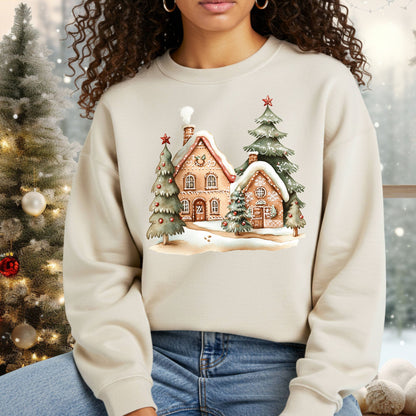 Winter Wonderland Gingerbread Sweatshirt