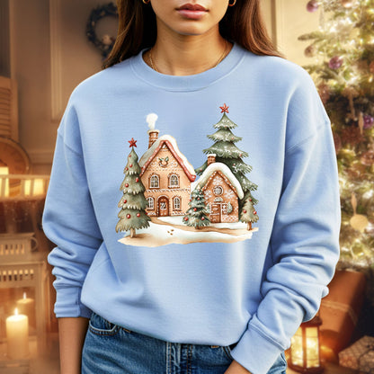 Winter Wonderland Gingerbread Sweatshirt