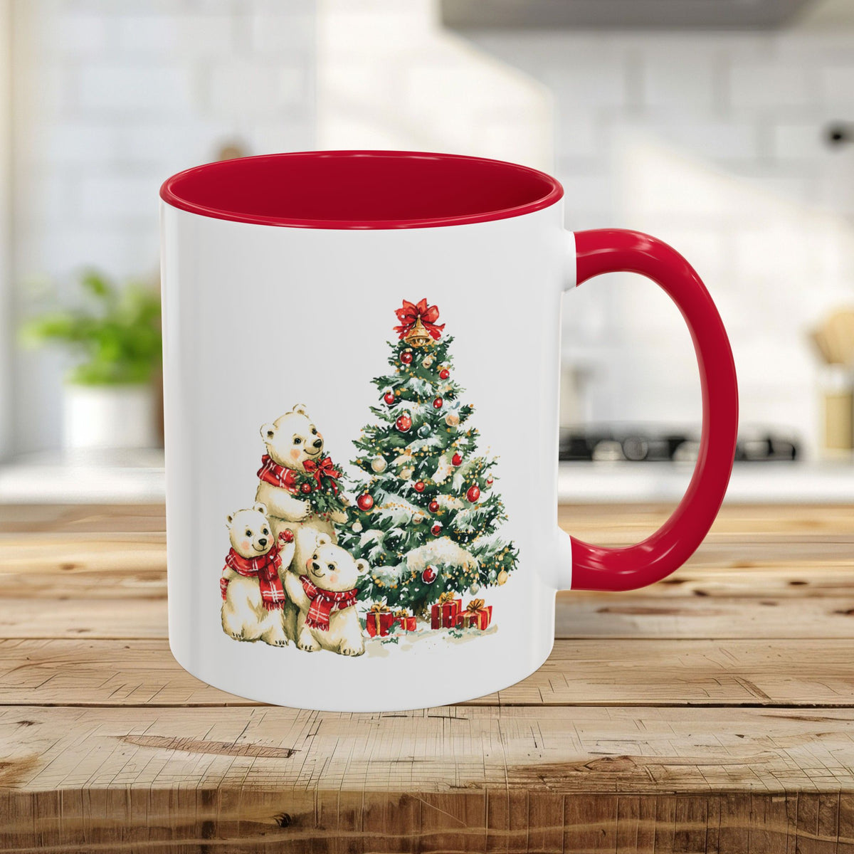 Winter Wonderland Polar Bears Mug (11/15oz)