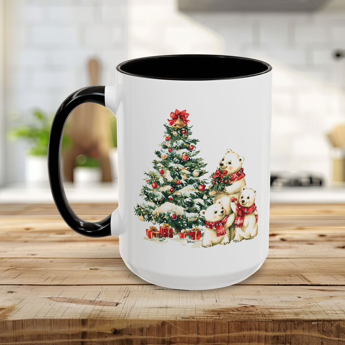 Winter Wonderland Polar Bears Mug (11/15oz)
