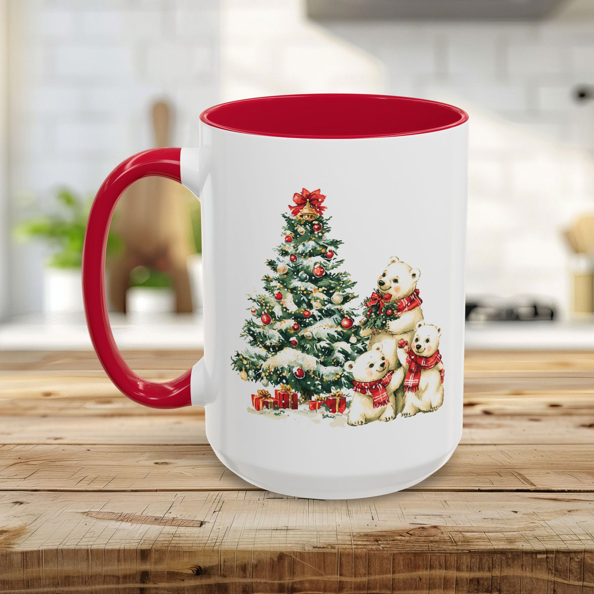 Winter Wonderland Polar Bears Mug (11/15oz)