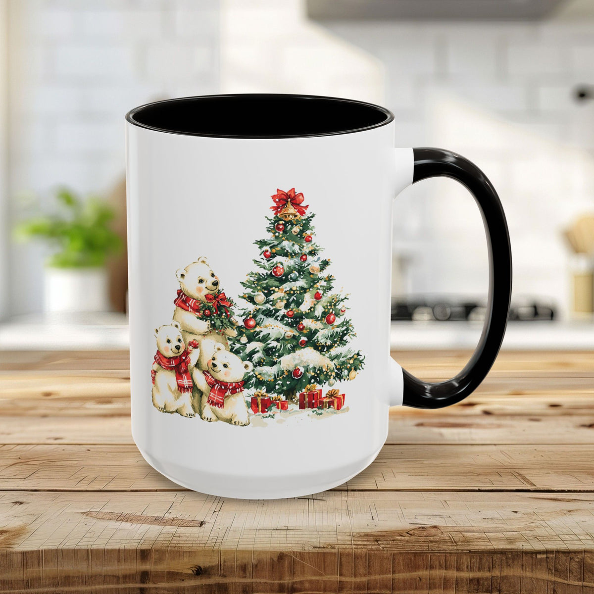 Winter Wonderland Polar Bears Mug (11/15oz)