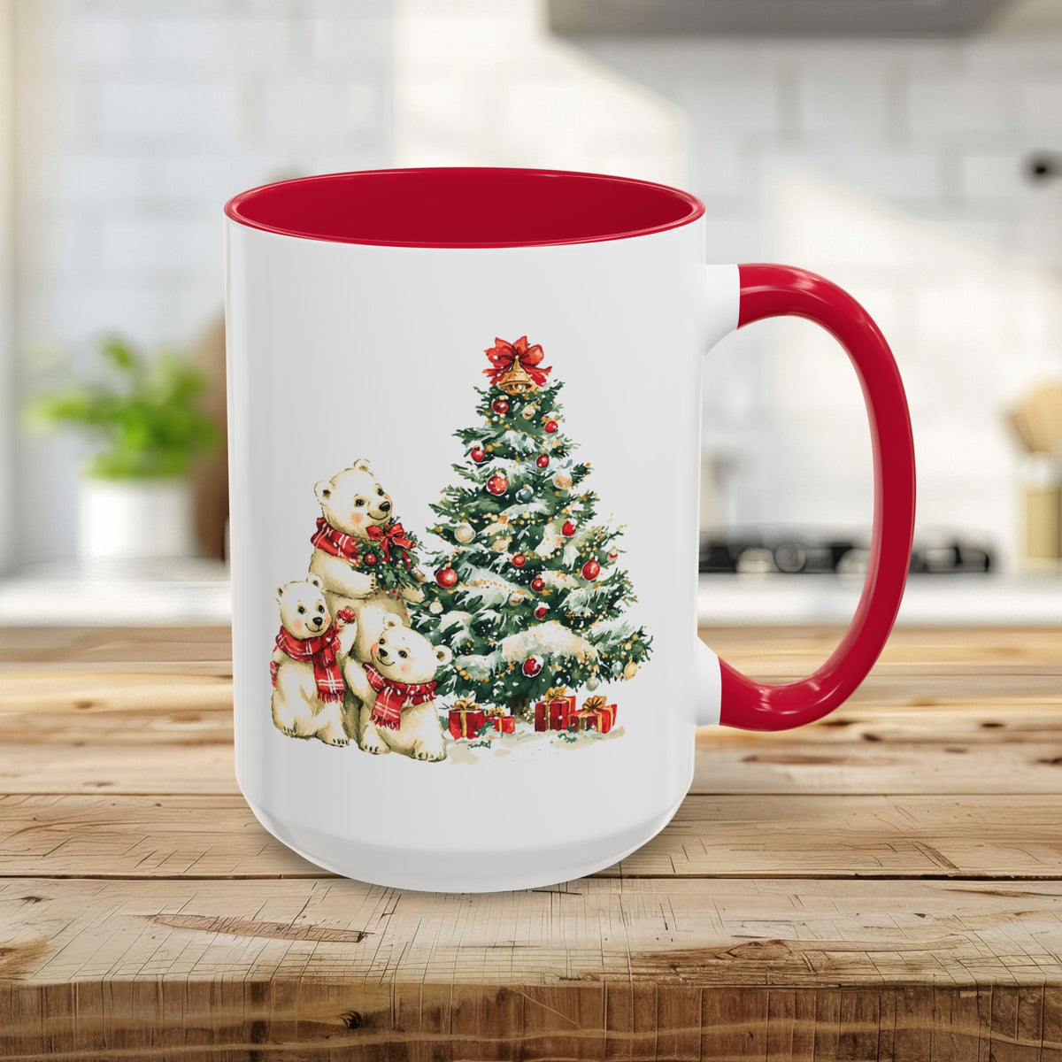 Winter Wonderland Polar Bears Mug (11/15oz)