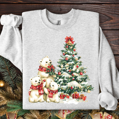 Winter Wonderland Polar Bears Sweatshirt