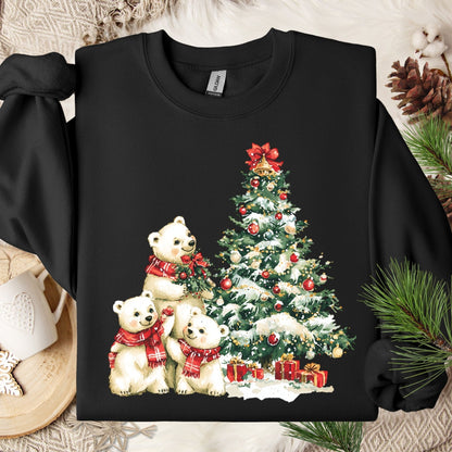 Winter Wonderland Polar Bears Sweatshirt