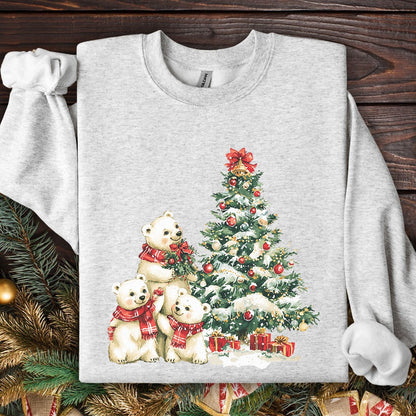 Winter Wonderland Polar Bears Sweatshirt